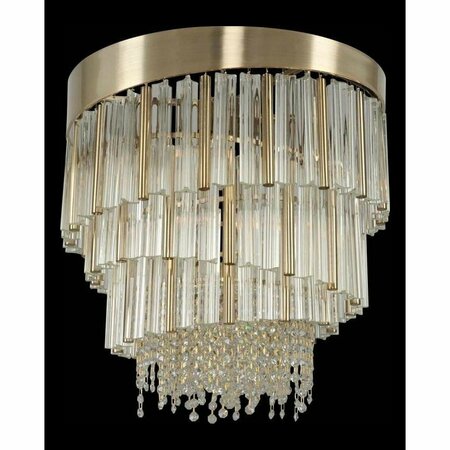 KALCO ALLEGRI Espirali 20 Inch Convertible Pendant/Semi Flush 029850-038-FR001